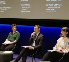 Paolo Moretti announcing the Directors’ Fortnight selection