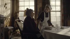Inge Maux and Isabella Händler as the Baroness and Sigrun