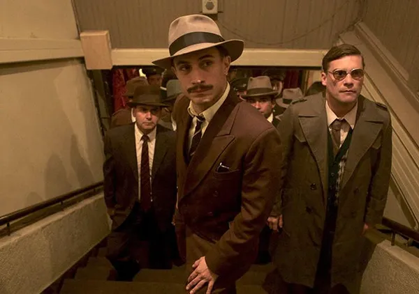 Gael Garcia Bernal plays a detective tracking down a poet in Neruda