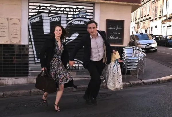 Franz Rogowski with Paula Beer in Christian Petzold's Transit on Anna Seghers novel: "I read it because of the movie."