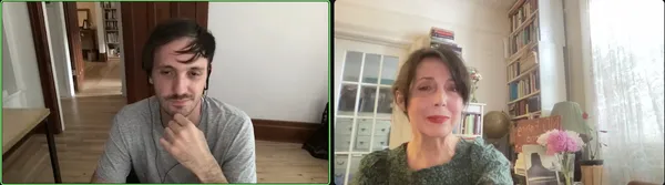 Pier-Philippe Chevigny with Anne-Katrin Titze on Luc Dardenne and Jean-Pierre Dardenne: “They are my true heroes and Abbas Kiarostami.” And on Jayro Bustamante: “He has a production company in Guatemala City and they actually held auditions for us.”