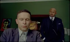 Joseph Marti (Piotr Trojan) and Tobler (Andrzej Konopka)