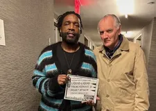 Questlove’s (here with 99 Records Founder Ed Bahlman) Earth, Wind & Fire (To Be Celestial VS That’s The Weight Of The World) opens the 25th Tribeca Festival