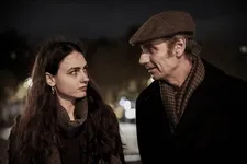 Romana Maggiora Vergano as the older Francesca with Fabrizio Gifuni as her father in Paris