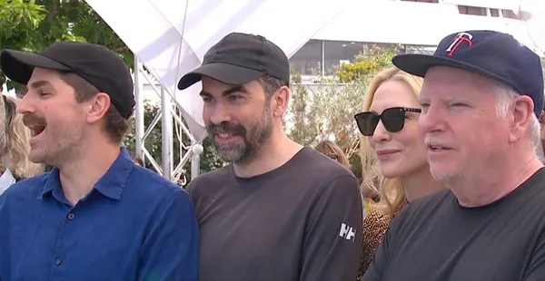 Brothers Evan and Galen Johnson, Cate Blanchett and Guy Maddin