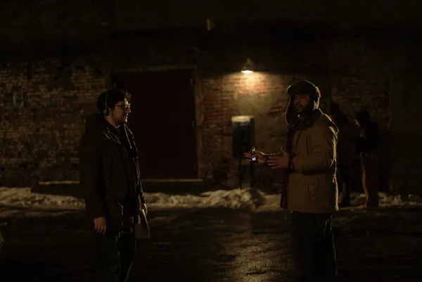 Behind the scenes on Stationed At Home, in Binghamton, New York