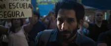Politics in the background