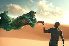 Matteo Garrone on Seydou (Seydou Sarr) with the floating woman: “One way to tell he is wounded, we decided to show with his dreams.”