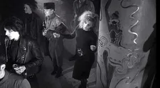 Solveig Dommartin as Marion in Wings Of Desire moving to Crime and the City Solution performing Six Bells Chime