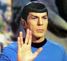 Leonard Nimoy as Mr Spock