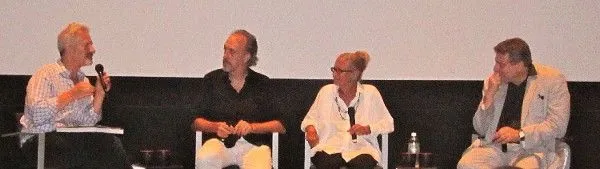 Steve Apkon, Kent Jones, Joanne Koch and Richard Peña
