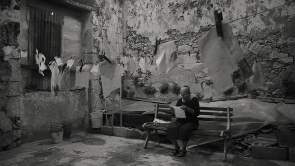 Milagros (Milagros Llanes Martínez) in Oceans Are The Real Continents. Tommaso Santambrogio: 'It was like working, or even, basically re-enacting their past reality and reshaping the character based on them'