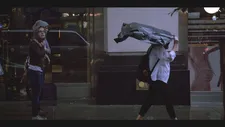 Jamie Nares on another Gene Kelly reference: “Definitely singing in the rain.”