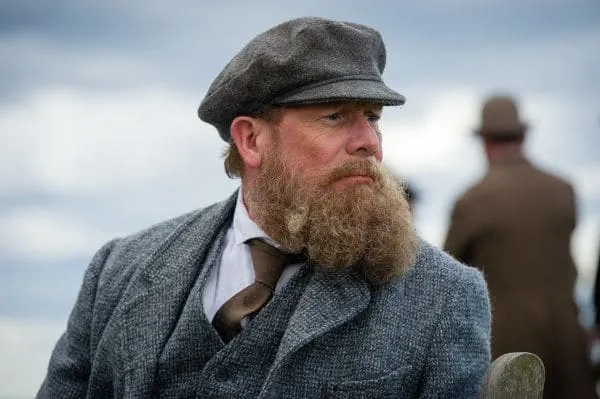 Peter Mullan plays golfer Tom Morris