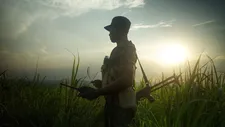 A ranger guards Garamba National Park