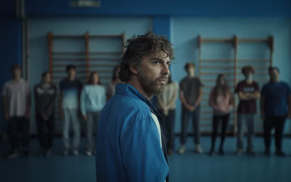 Michele Riondino as Sergio in The Holy Boy. Paolo Strippoli on working as a trio on the script: 'The confrontation is what makes a story and character come alive'