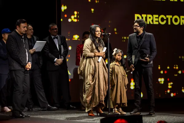 The Tentigo team receives the Special Jury Award at Tallinn Black Nights
