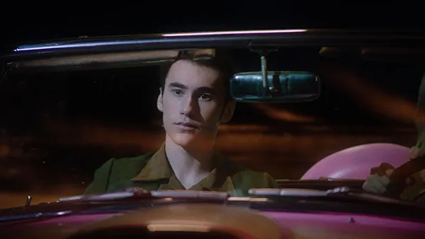 George Baron in The Blue Rose