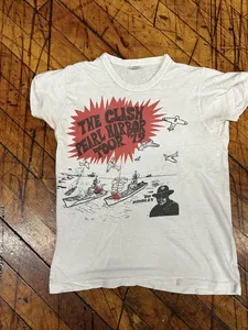The Clash Pearl Harbor Tour '79 (99 T-shirt) sold at The Palladium shows