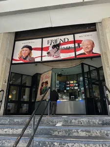 The Friend at the entrance to the Angelika Film Center in New York
