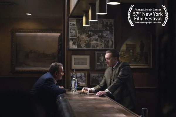 "It’s an incredible honour that The Irishman has been selected" - Martin Scorsese