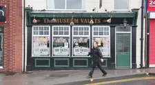 Going down the pub.