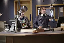 Tim Key as Simon with Partridge: "He's sort of my bête noire, Alan."