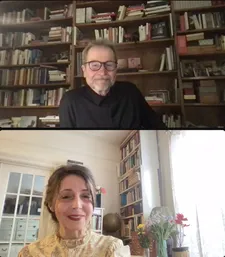 Ulrich Seidl with Anne-Katrin Titze on costume designer Tanja Hausner: “We first look into the closets of the performer.”