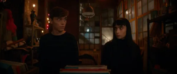 Paul (Félix-Antoine Bénard) and Sasha (Sara Montpetit). Ariane Louis-Seize on her stars: 'They are both really smart and found little things to add to their characters'