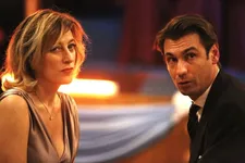 Valeria Bruni Tedeschi as Carla with Fabrizio Gifuni as Giovanni: "I am trying to get out of my skin, that's true."