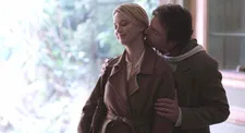 Judith (Virginie Efira) with Melvil (Bruno Salomone) in Paris