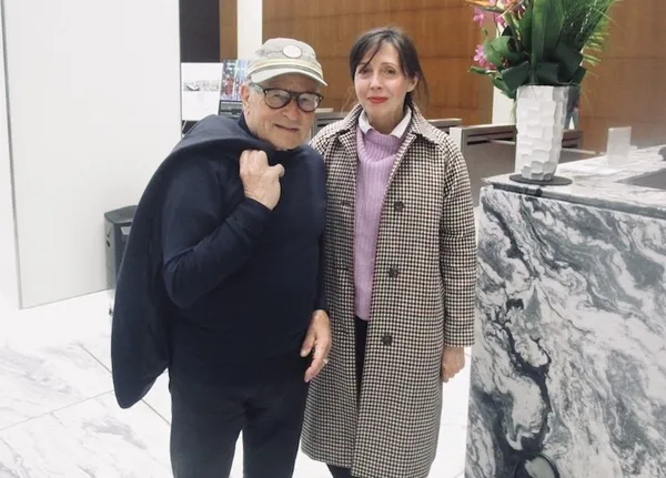 Volker Schlöndorff, director of the Oscar and Palme d’Or winning The Tin Drum (adapted from Günter Grass’s novel Die Blechtrommel) with Anne-Katrin Titze on Jonathan Coe’s research on a Billy Wilder film for Mr. Wilder And Me: “I told him everything I knew about Fedora and the shooting of Fedora in Munich.”