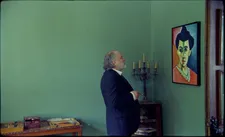 Wilhelm Sasnal on his paintings as prop: “I did a show in Amsterdam, in the Stedelijk Museum, with the paintings I made for the film.”