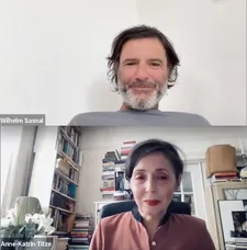 Wilhelm Sasnal with Anne-Katrin Titze on the period costumes in The Assistant: “ I know it reflects the idea of the times.”