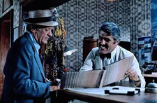 William Holden and Mario Adorf in Fedora