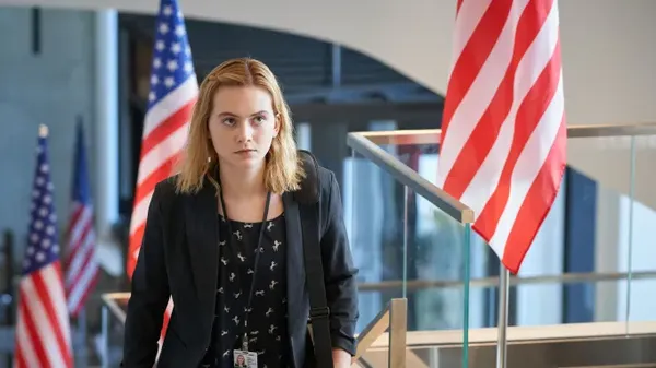 Emilia Jones in Winner.Heather McIntosh: 'We're exploring her obsessive nature and it does cover a pretty big range, the OCD that Reality’s navigating, her time in prison. It does sort of ride this wave, very anxietal stuff but also up'