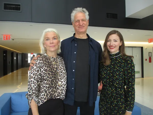 Kelly Macdonald with producer Wren Arthur and director Marc Turtletaub on her Puzzle costumes: "Mirren Gordon-Crozier did a great job."