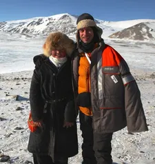 Otto Bell with Aisholpan: ''ll love nature so long as it unlocks those sort of human connections for everybody'