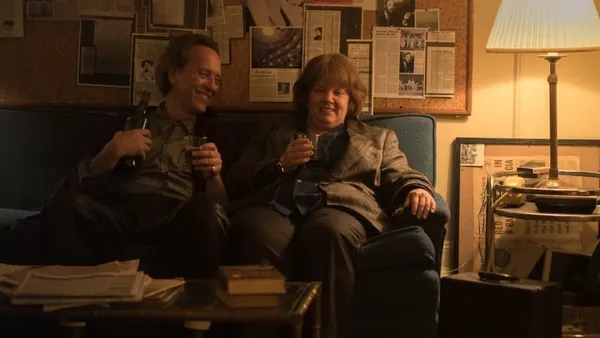 Richard E Grant and Melissa McCarthy in Can You Ever Forgive Me?