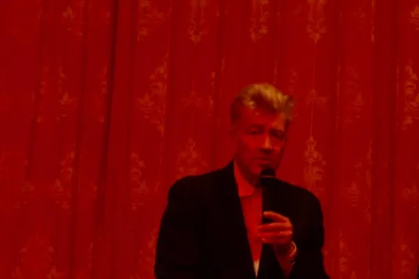 David Lynch at the Russian Tea Rooms