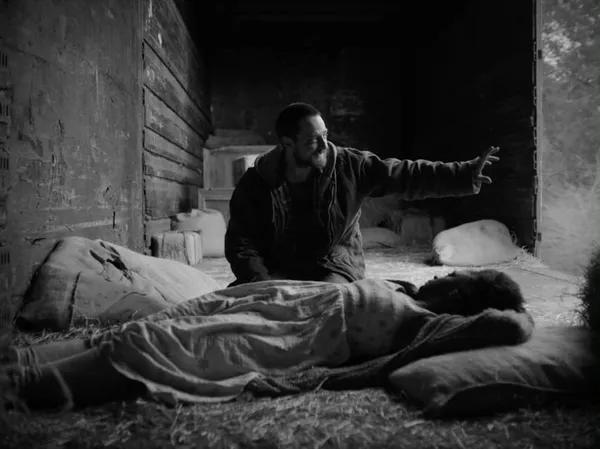 John (Robbie Tann) and Mary (April Matthis). Jason Neulander: ' I was like, you know, what, this is going to be a weird experimental film, and I am simply not going to worry about mainstream Hollywood rules for this project'