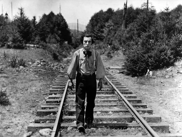 Buster Keaton in The General