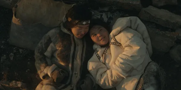 Haiden Angutimarik and Theresia Kappianaq in Uiksaringitara