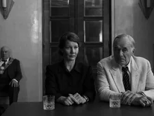 Sandra Hüller and Hanns Zischler in Fatherland