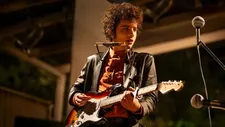 Timothée Chalamet as Bob Dylan in A Complete Unknown. Phedon Papamichael: 'He's so professional and so focused and so dedicated to his craft'