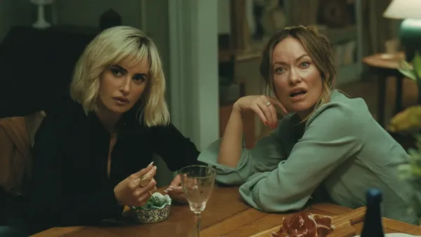 Penélope Cruz and Olivia Wilde in The Invite. Wilde: 'It became about letting the camera language evolve with the audience's emotional experience of the characters'