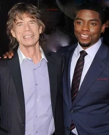 French frolics for Mick Jagger and Chadwick Boseman for the Gallic premiere of  Get On Up