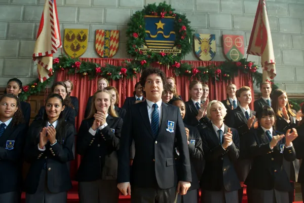 Guillaume Gallienne, centre, sweeps the board at the Césars