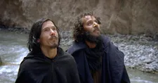 Shakib and Ahmed looking for answers in a canyon