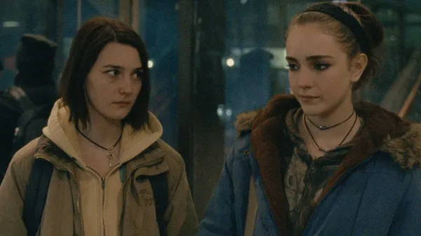 Sidney Flanigan and Talia Ryder as Autumn and Skylar in Never Rarely Sometimes Always. Hittman: 'I wanted to explore the tension in the environment and to put the audience in the shoes of these young women and to feel the male gaze'